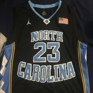 UNC Micheal Jordan Blackout Jersey